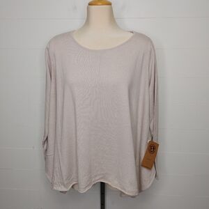 The Earth Collection cotton & cashmere sweater